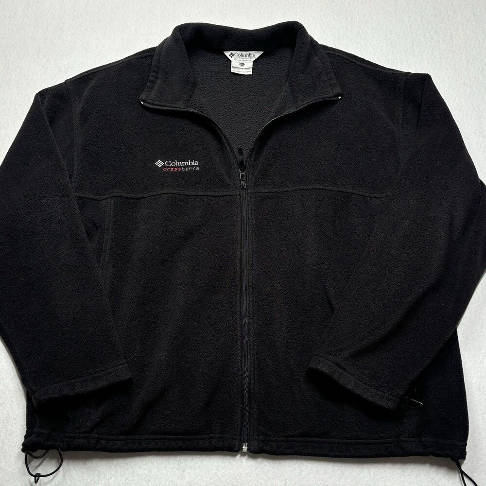 Columbia Men’s XL Cross Terra Black Fleece Jacket